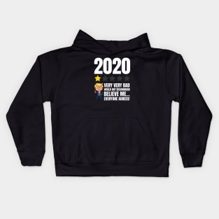 Trump Rating 2020 Quotes - Would Not recommend Kids Hoodie